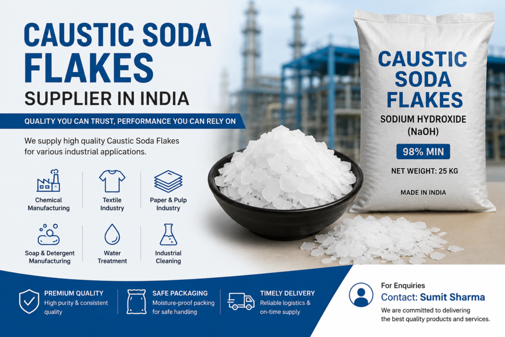 Caustic Soda Flakes Supplier in India